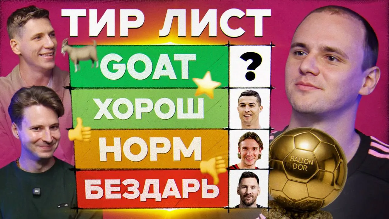 ВСЕ «ЗОЛОТЫЕ МЯЧИ» В 21 ВЕКЕ | ТИР ЛИСТ #21