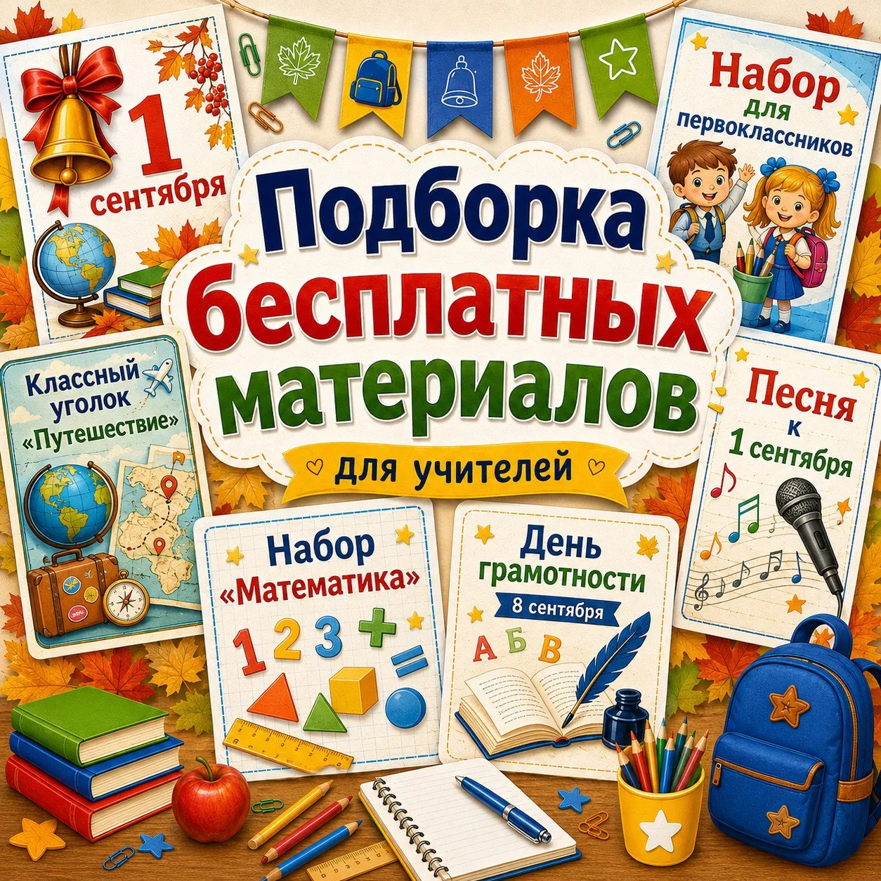 ✅ Полезные материалы для школы — бесплатно!