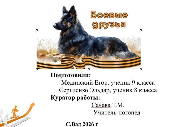 На войне не только люди воевали.