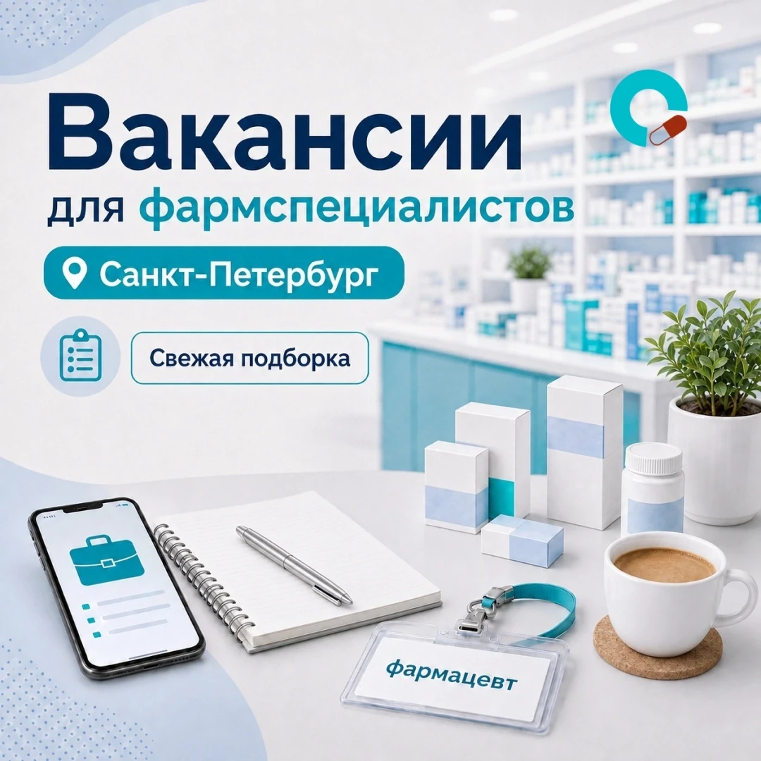 Вакансии для фармспециалистов — Санкт-Петербург