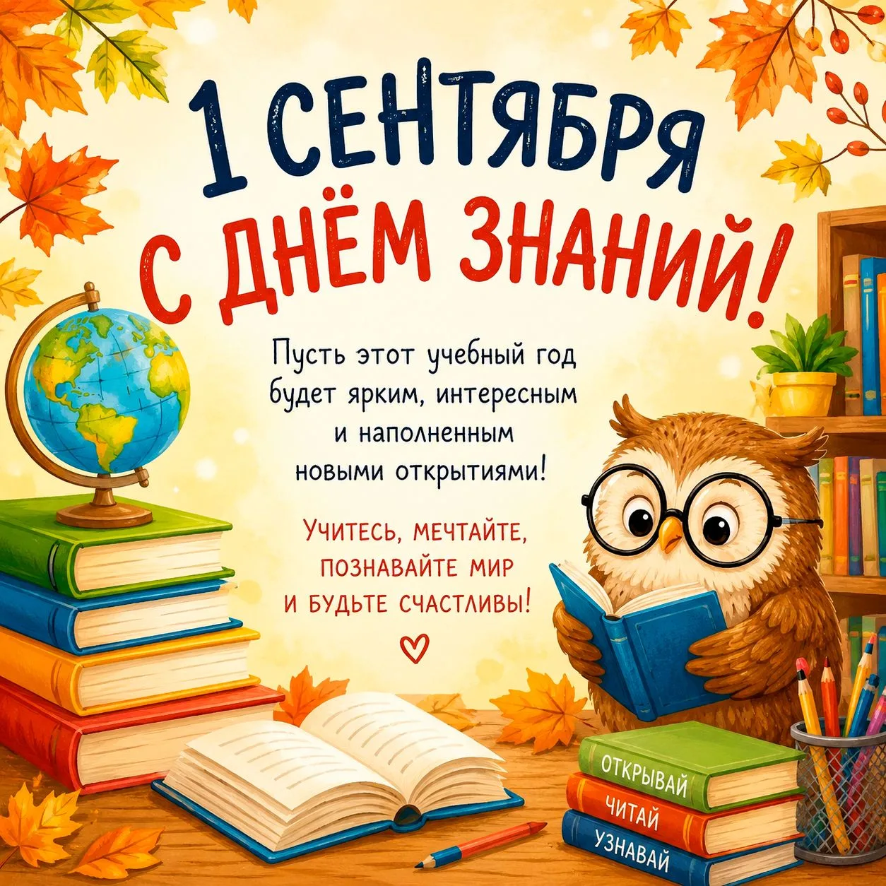 ✨ 1 сентября — день, когда даже буквы строятся в линейку!