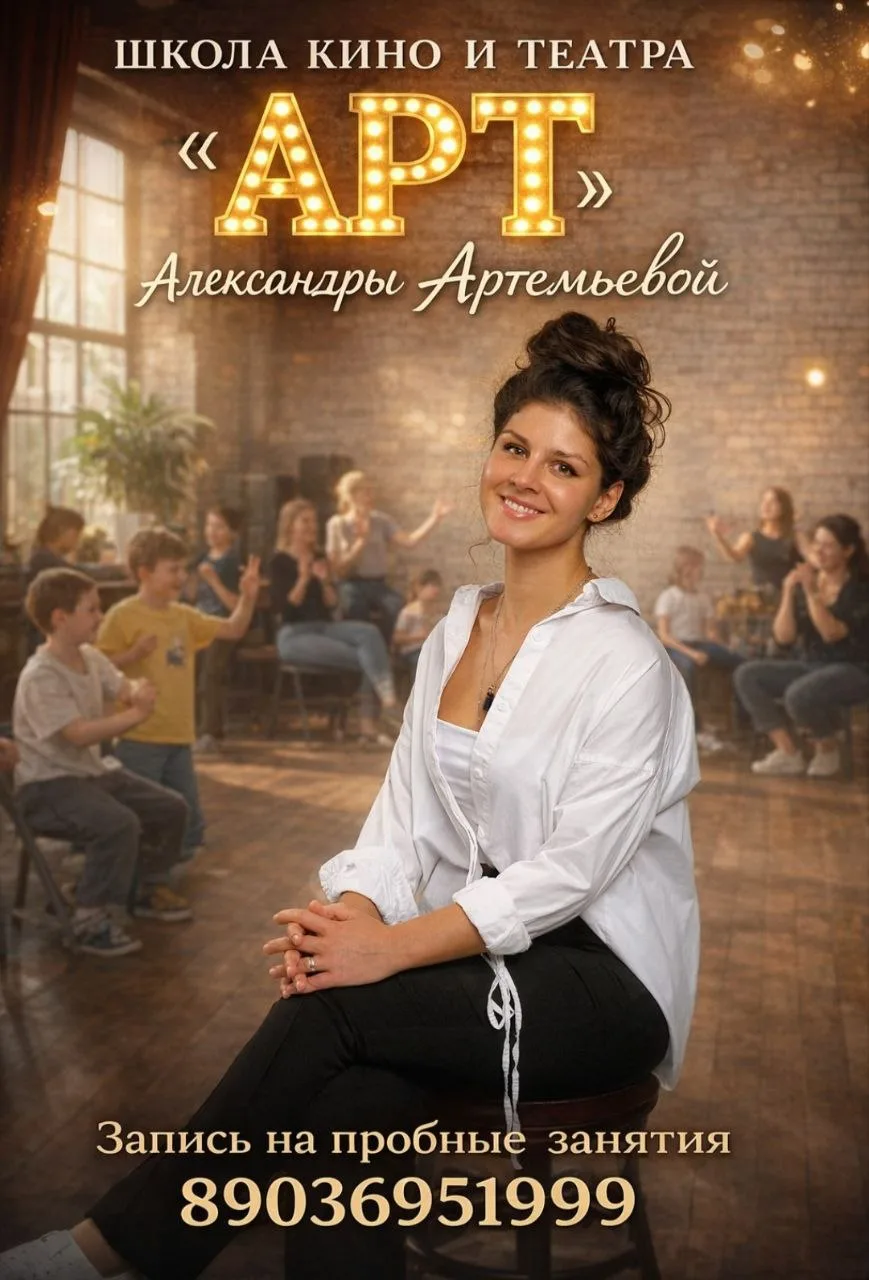 🧑‍🎓🏛️ 🎭  5, 7 и 12 сентября пройдут ПРОБНЫЕ занятия в Школе Кино и Театра АРТ Алекс...