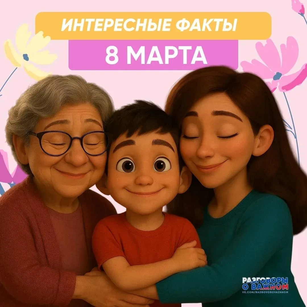 Интересные факты о празднике 8 Марта 🌷