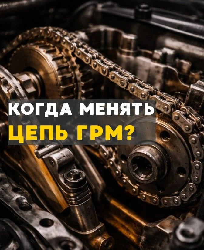 Когда менять цепь ГРМ и почему нельзя тянуть