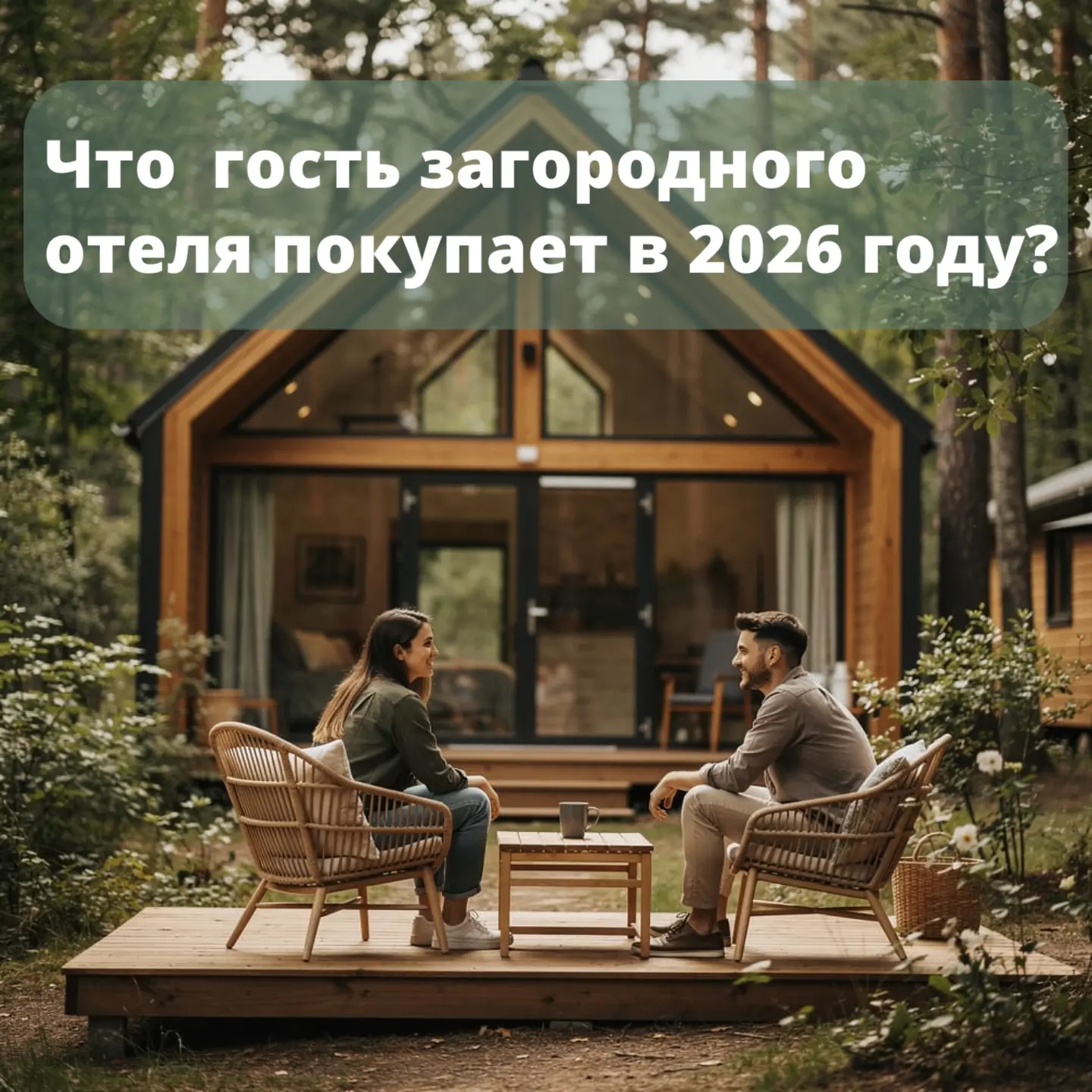 ❓Что на самом деле покупает гость загородного отеля в 2026 году?