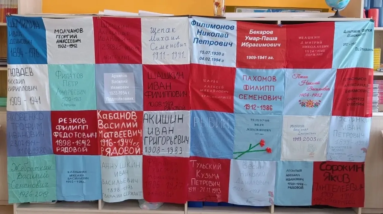 🌟В преддверии Дня Победы в нашей школе завершилась трогательная и значимая акция «Солдатский платок»