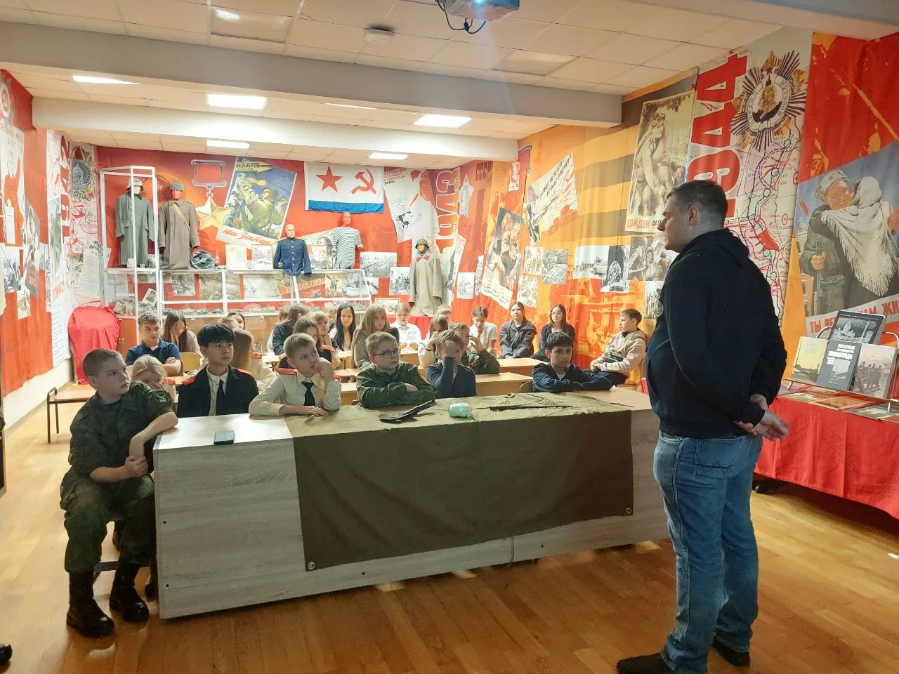 ЗНАКОМСТВО С ПОИСКОВЫМ ОТРЯДОМ «ПАРТИЗАН»  📢 В этом учебном году учащиеся нашей школы дважды встреча