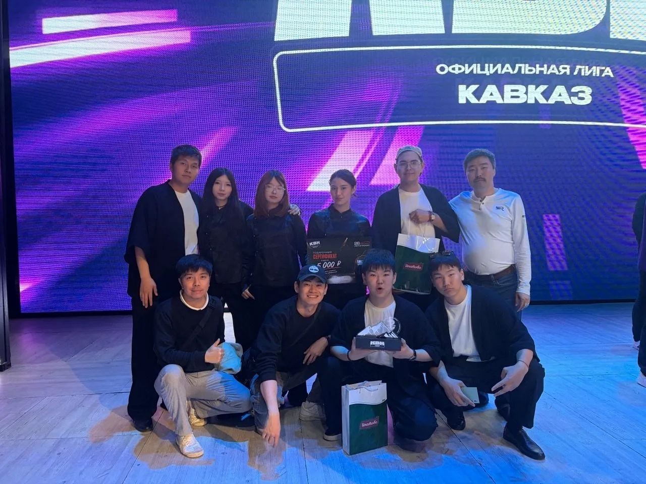 Команда «Хальмgood» достойно представила наш университет на фестивале лиги КВН «Кавказ» и заняла поч