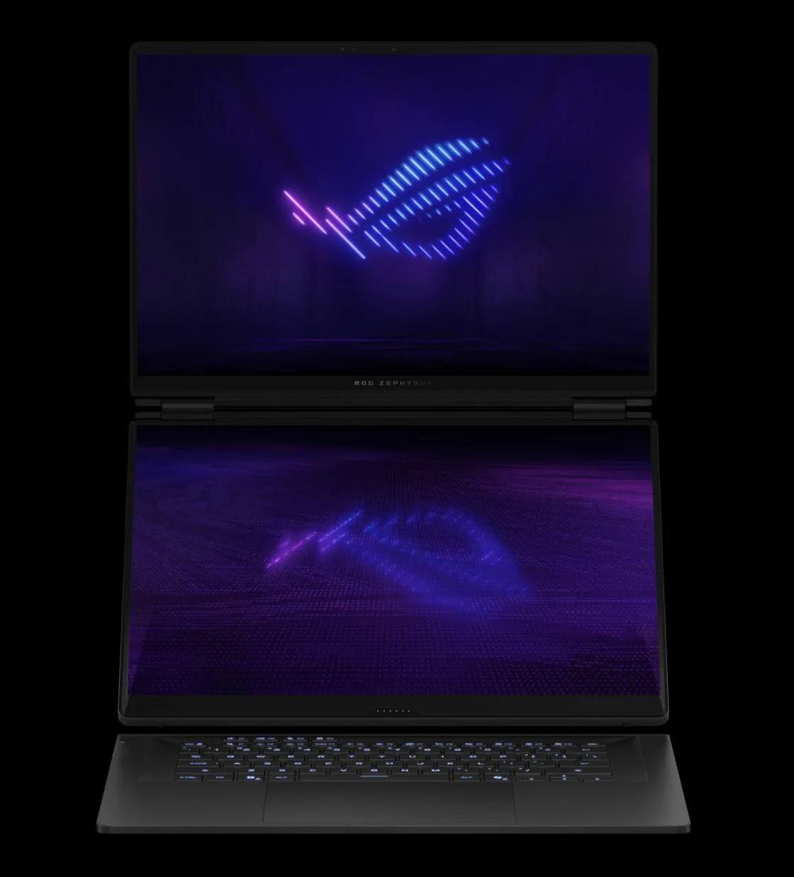 Два OLED-экрана и GeForce RTX 50-й серии: в М.Видео стартовали продажи нового ASUS ROG ...