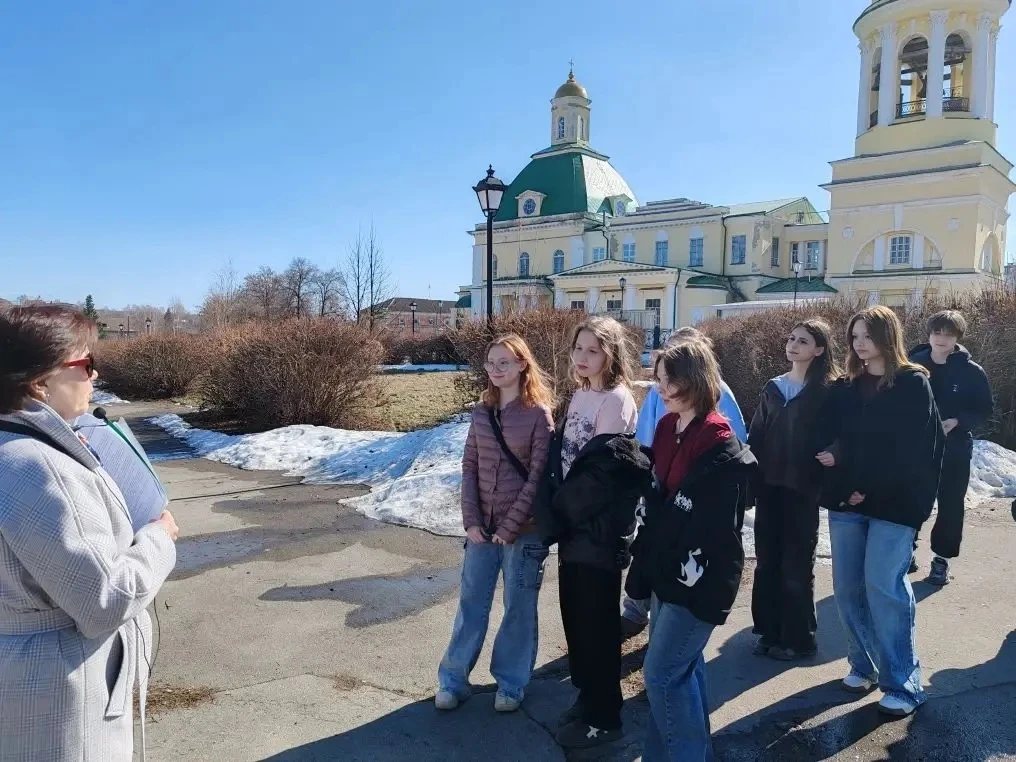Сегодня ученики 7Б класса побывали на увлекательной экскурсии в рамках городского проекта «Я в этом 