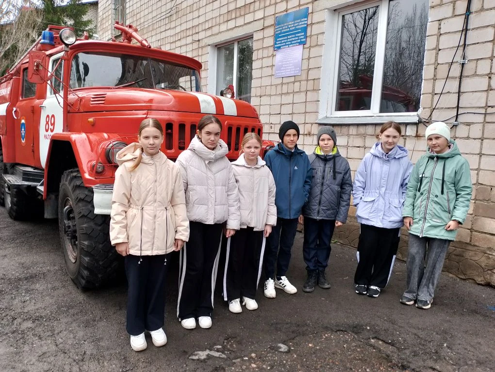 🚒 Увлекательная экскурсия в пожарную часть