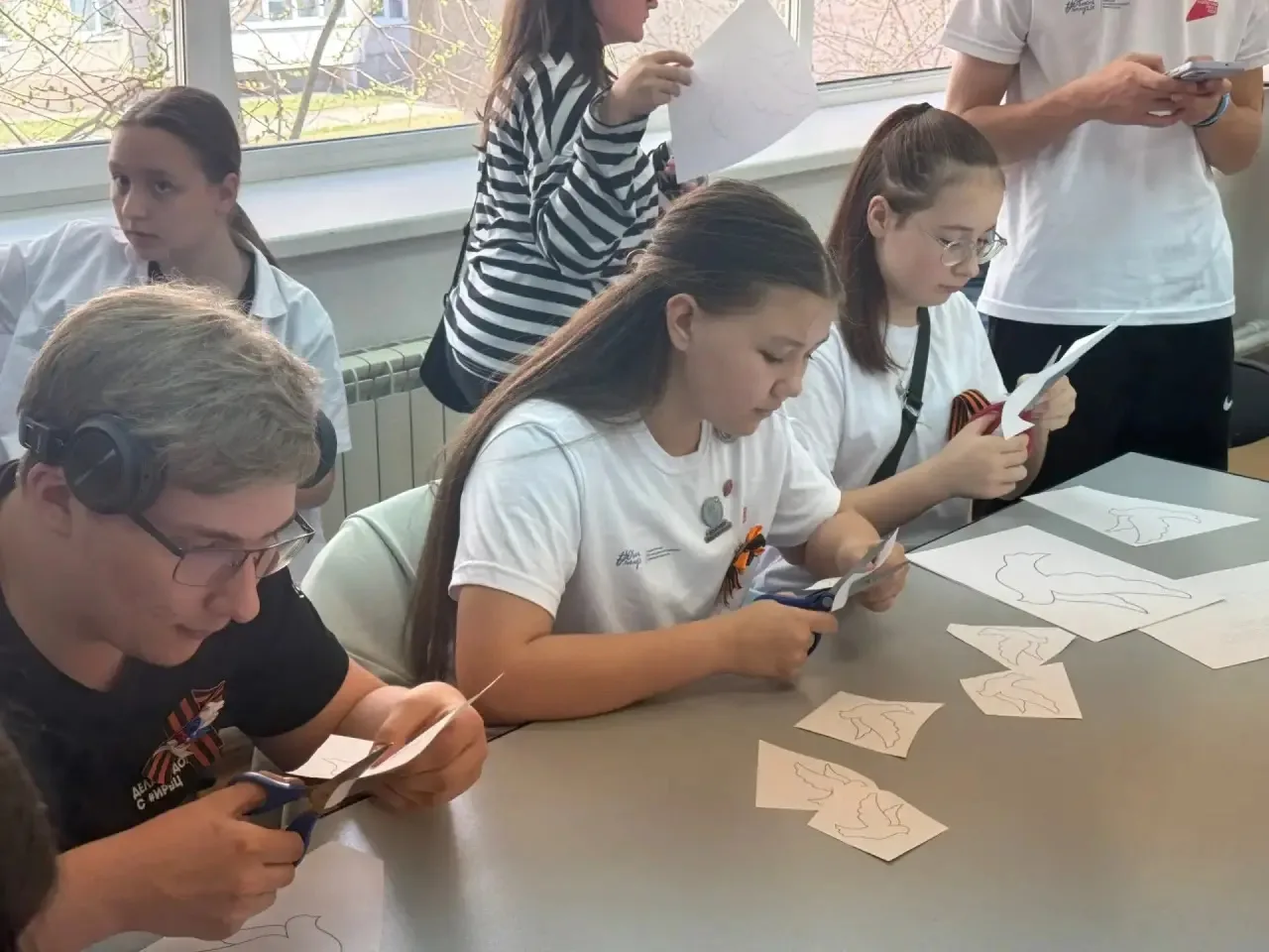 Наследники Победы 🌟💫  Активисты Первичного отделения Движения Первых нашей школы стали участниками в