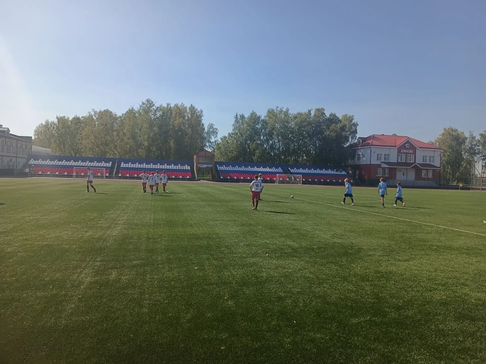 Вчера в с. Казанское состоялись соревнования по футболу в зачет XXX Спартакиады учащихс...