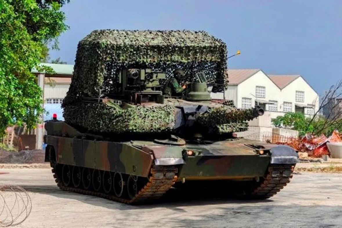 Омангаленный тайваньский танк М1А2Т Abrams