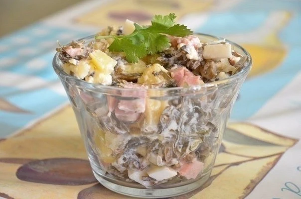 🥗Салат с морской капустой🥗