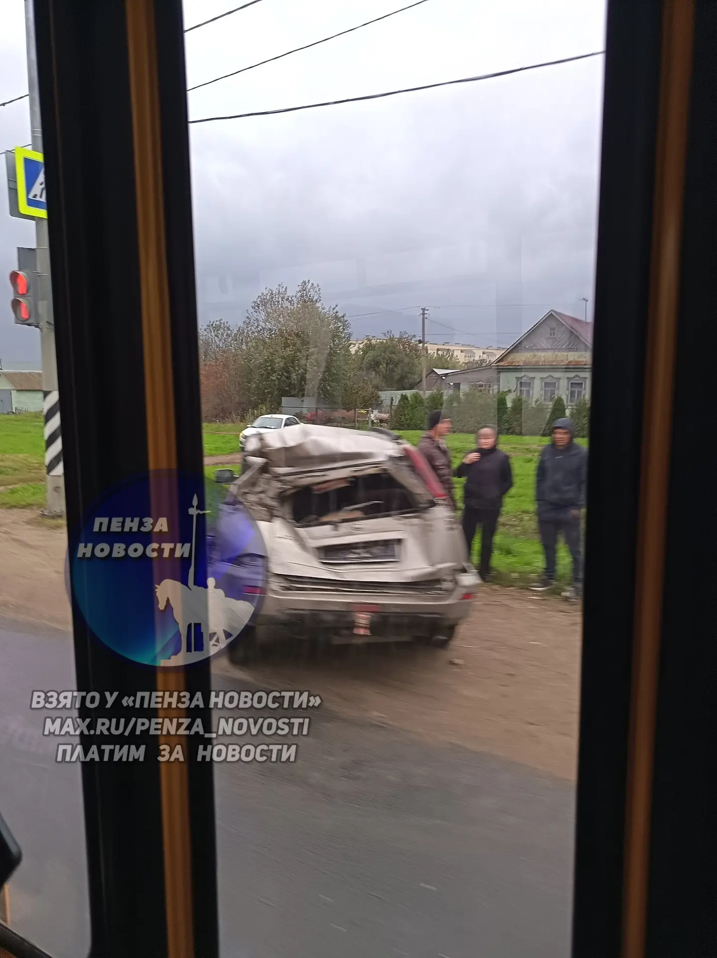 Жёсткое ДТП в Чемодановке на трассе М-5 в районе остановки «Улица Генералова».