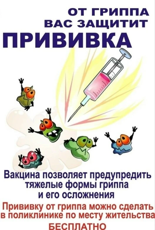 Все о вакцинации против гриппа.