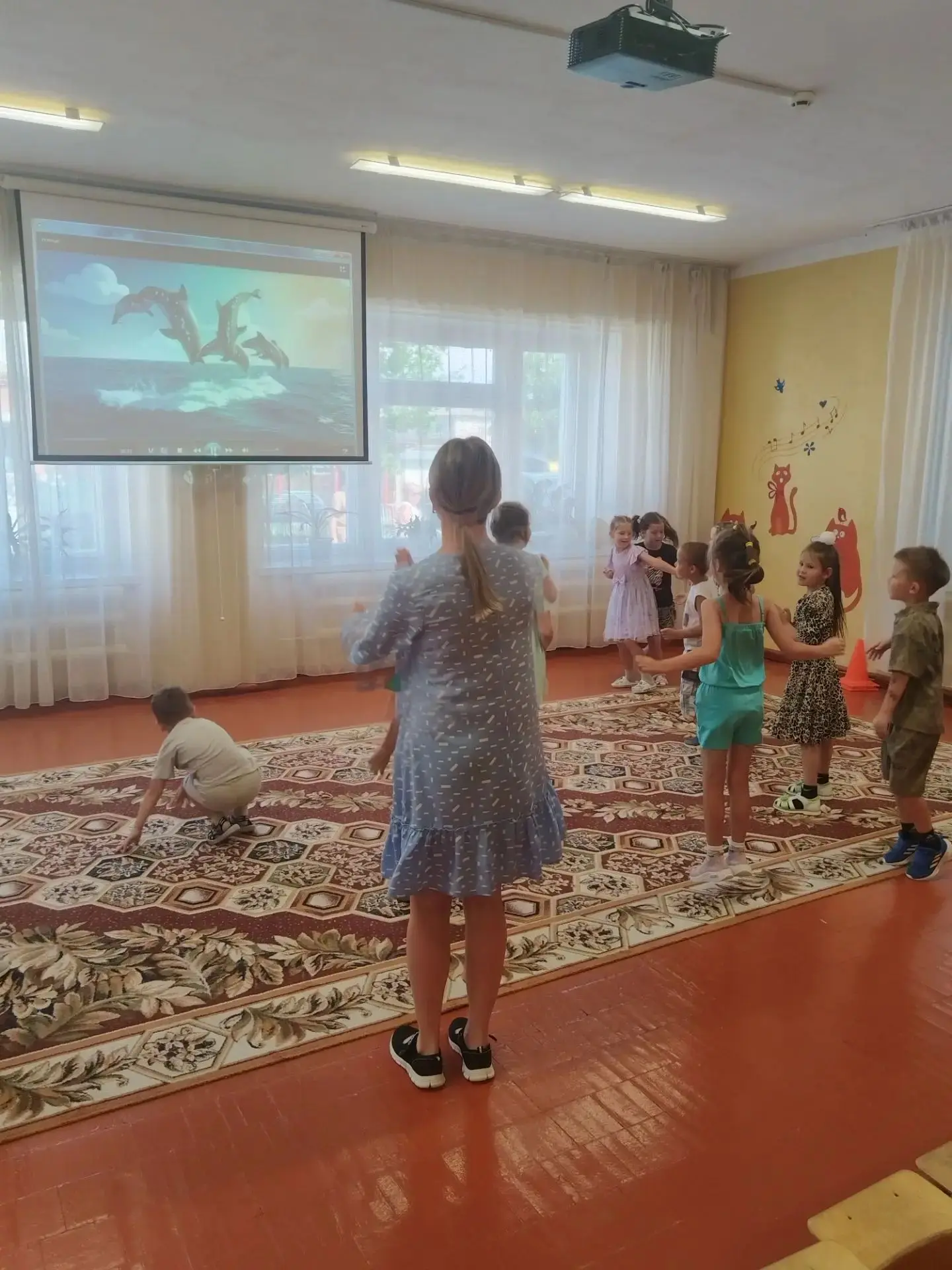 Наш день прошёл под знаком 🐳🐬