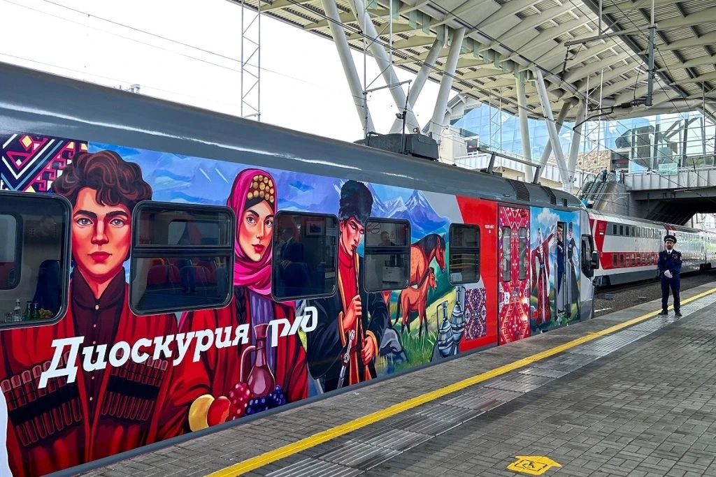 🚉Маршрут пассажирского поезда из Сочи в Абхазию продлён