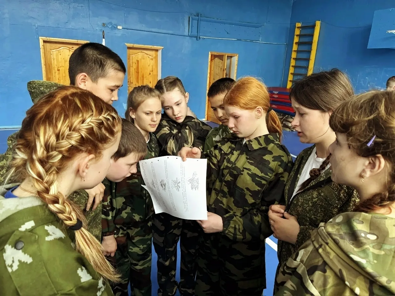 В Кучеряевской школе прошёл отборочный этап всероссийской военно-патриотической игры «Зарница 2.0». 