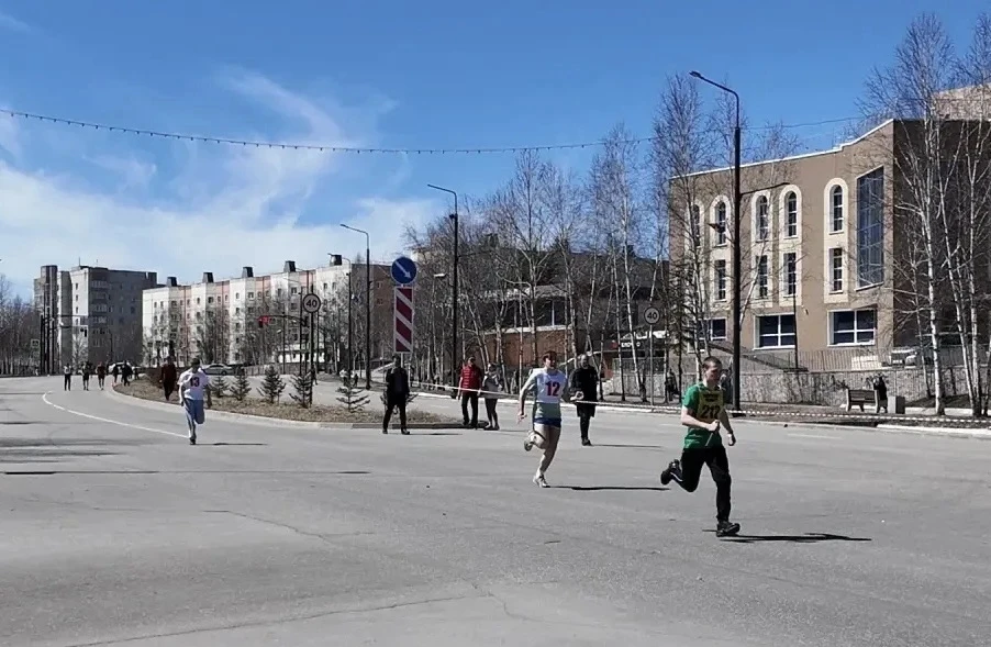 🏆Учащиеся БАмИЖТ заняли второе место в легкоатлетической эстафеты, посвященной 81-й годовщине Победы