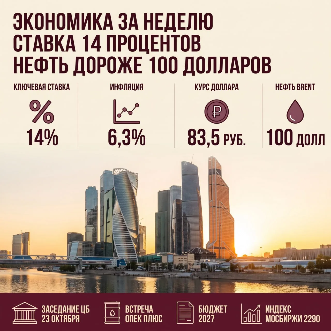 Экономика за выходные: что важно знать на 5 октября