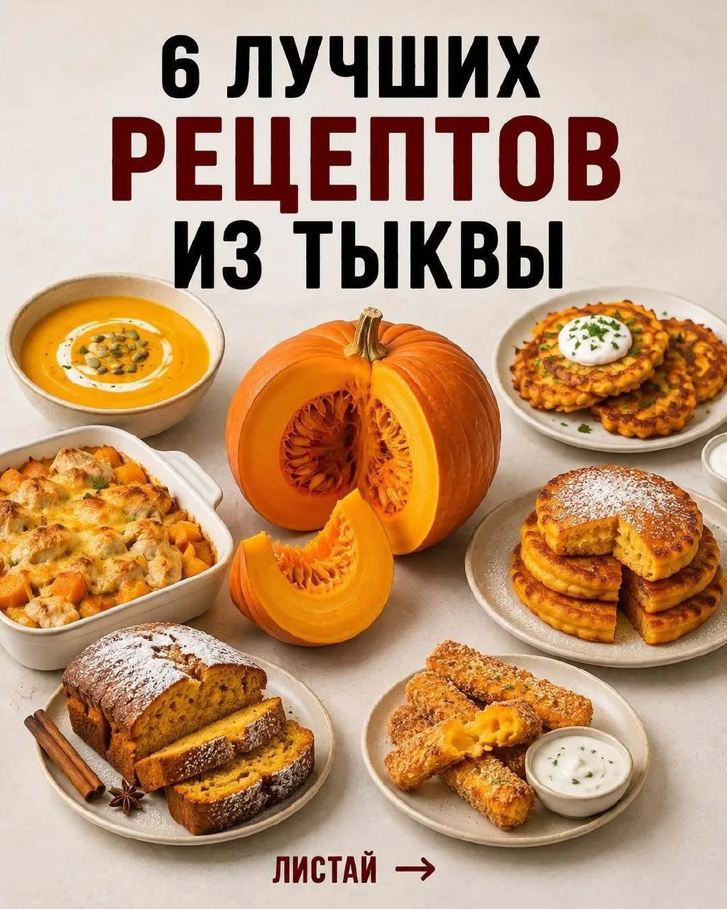 ТЫКВА-СЕЗОННОЕ БЛЮДО