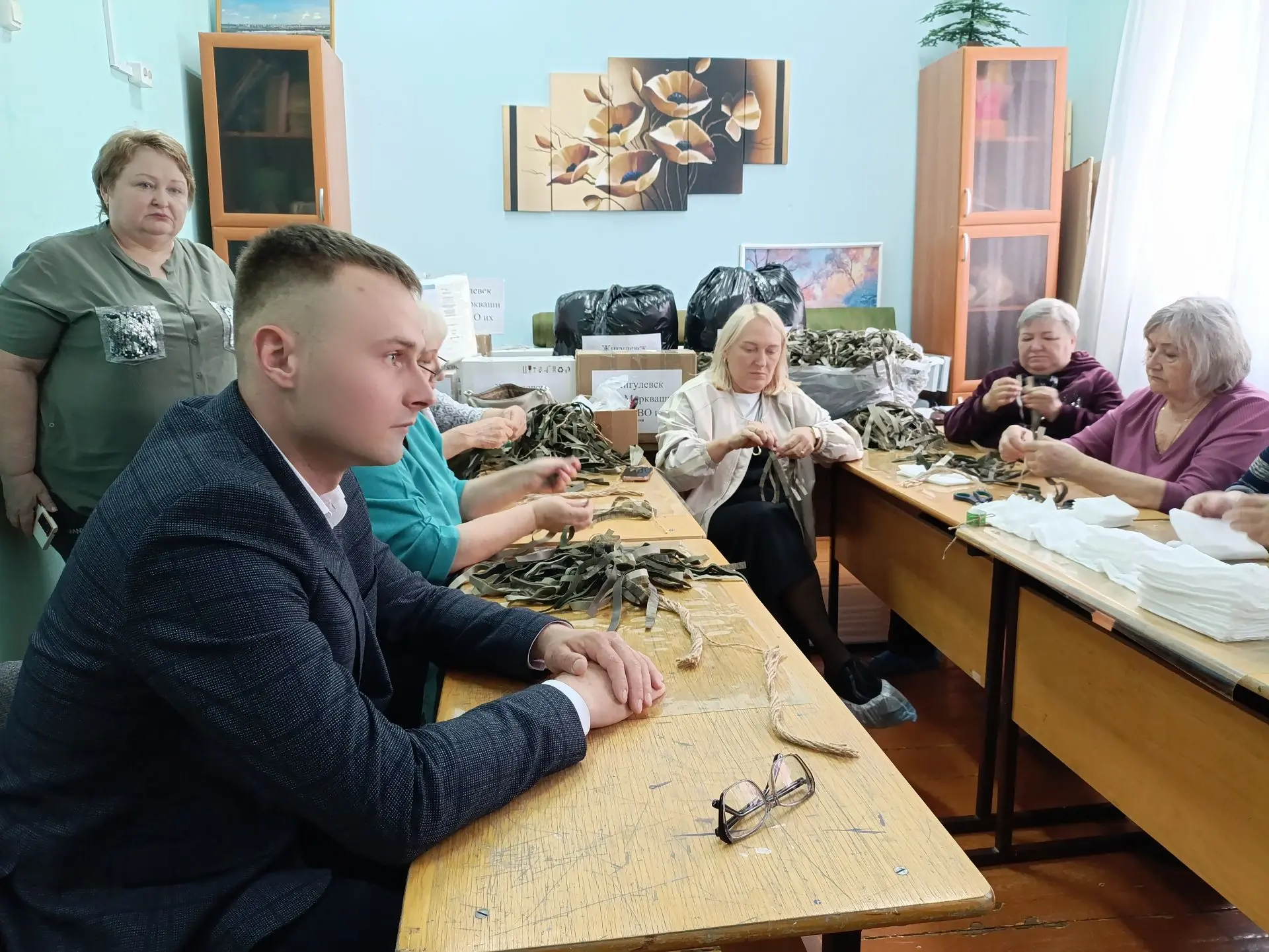 В микрорайоне Моркваши с 2023 года бьется неравнодушное сердце волонтерского пункта "Для СВОих". В с