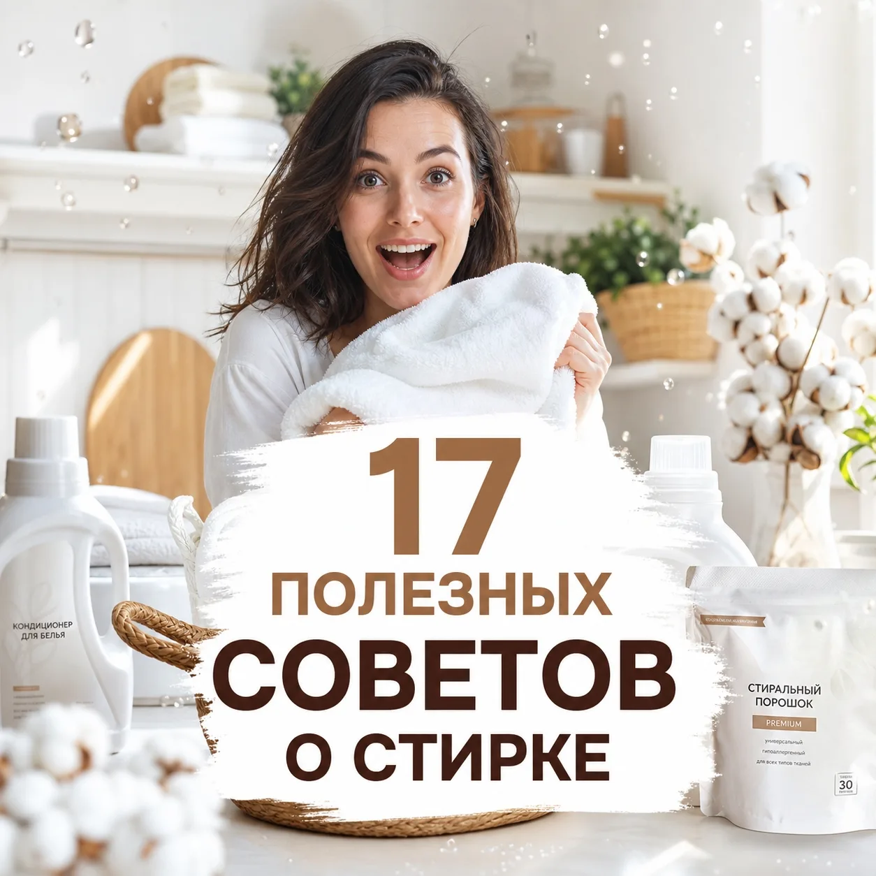 Свитер перестал кусаться, а белое сияет: 17 секретов стирки, которые я собирала годами 💫