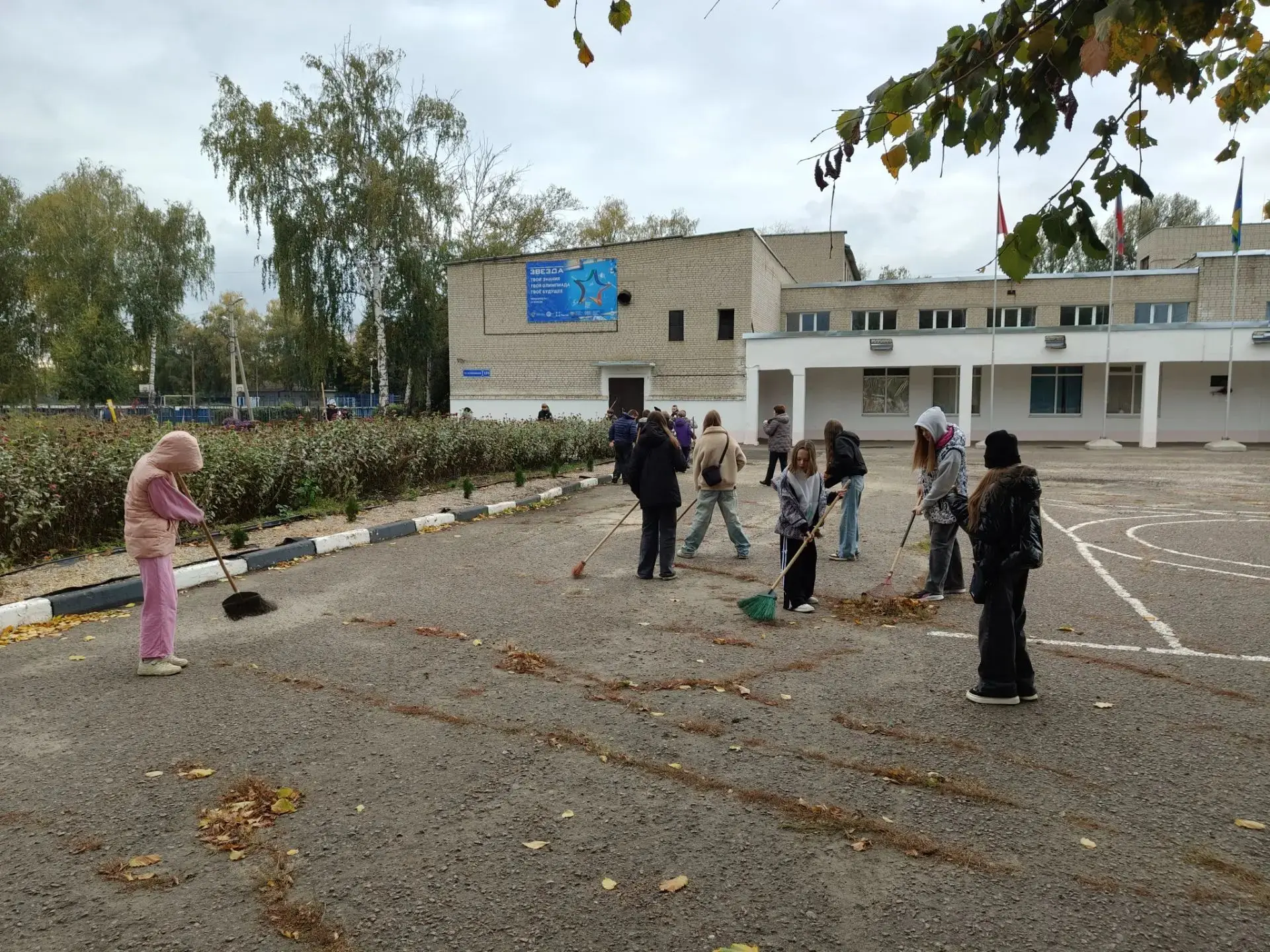 ✨ Наш трудовой отряд в деле!✨