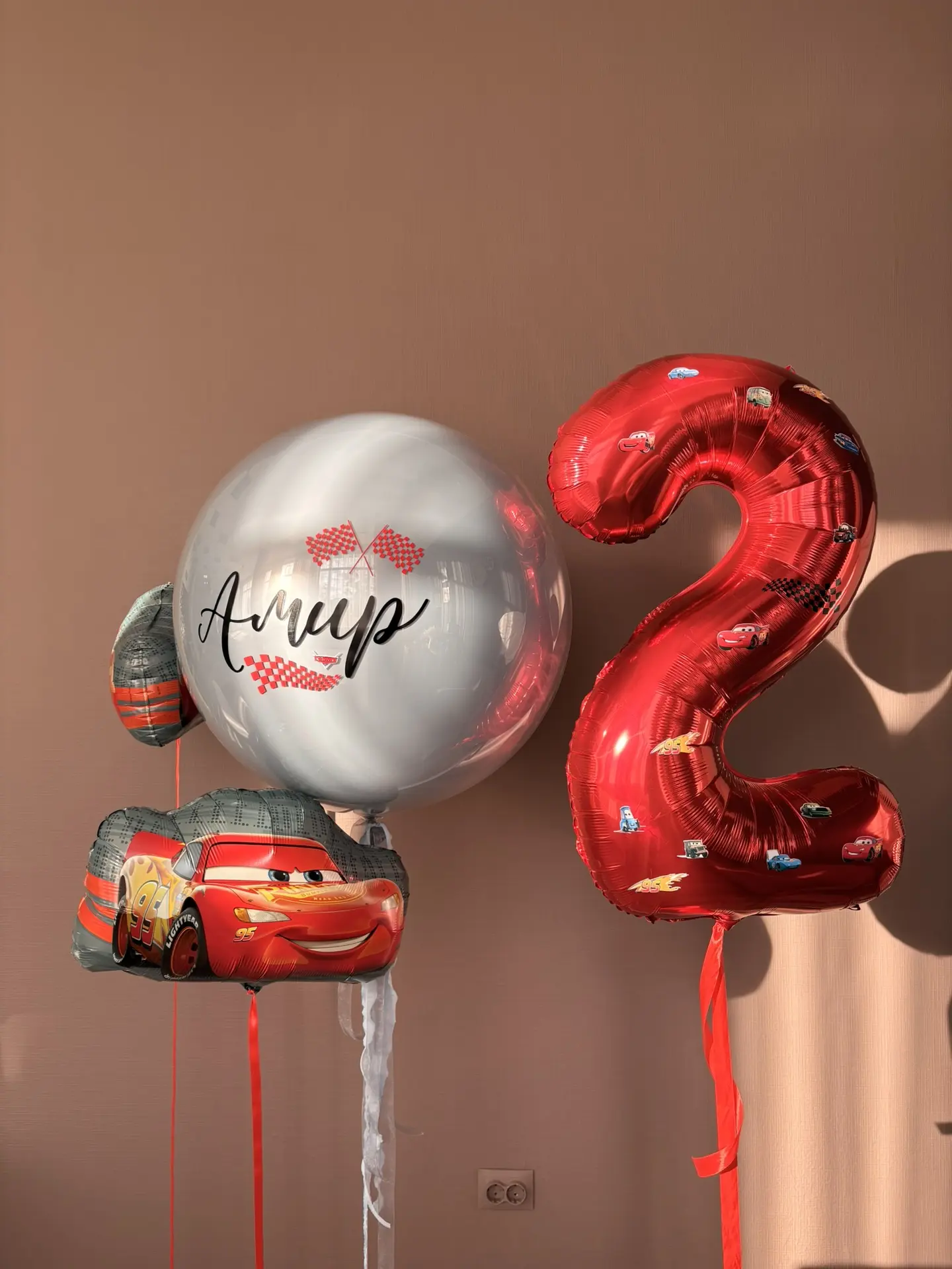 Шарики в стиле «Тачки»🏎️🏎️🏎️