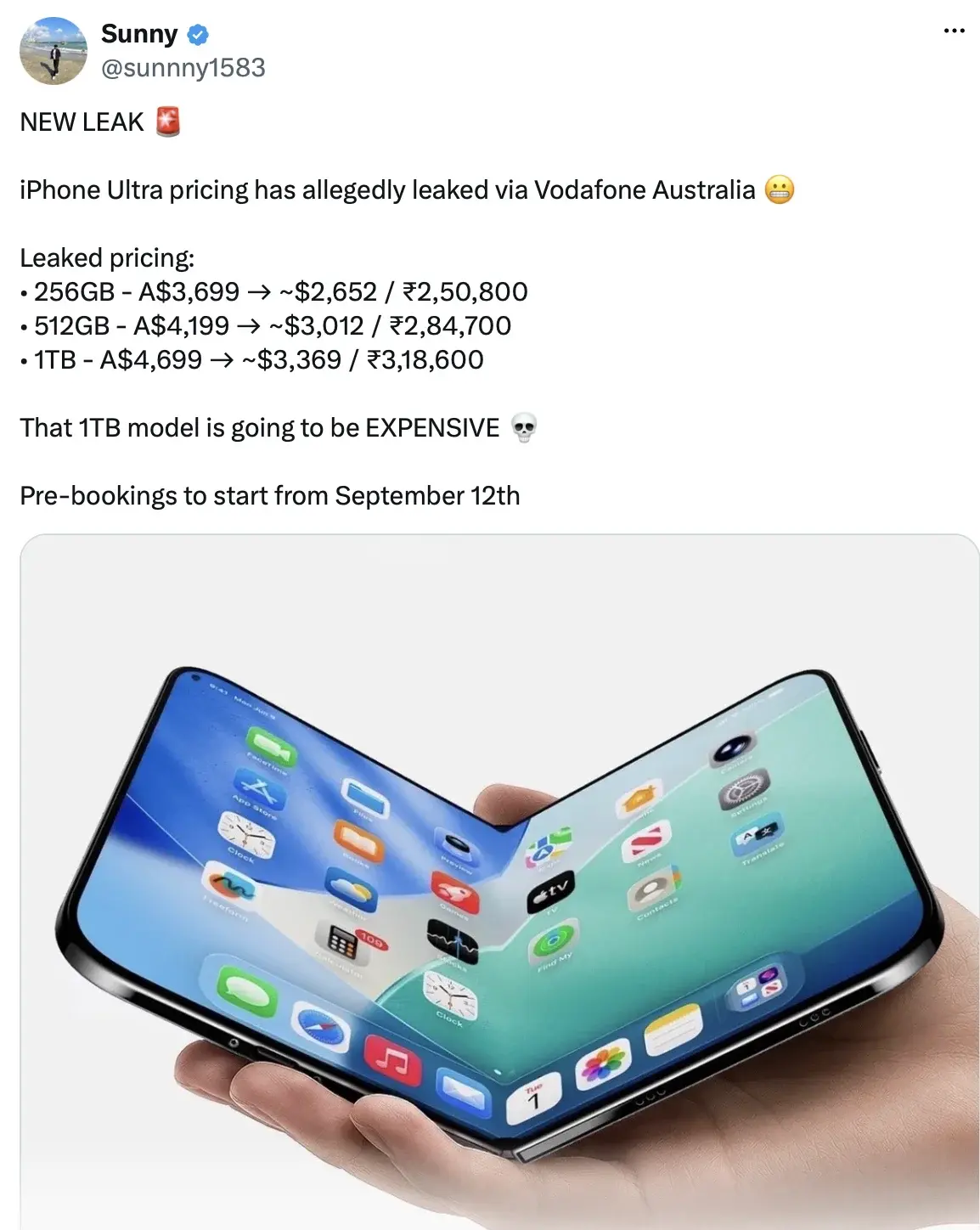 🤯 За цену первого складного iPhone можно купить три макбука