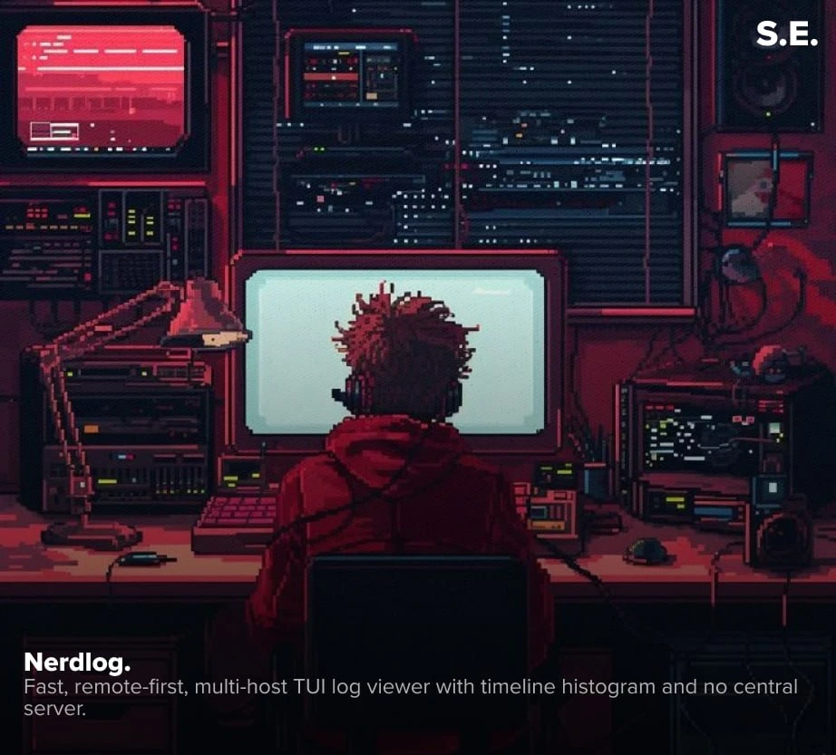 •  Нашел интересный проект, который называется Nerdlog - это быстрый TUI-просмотрщик ло...