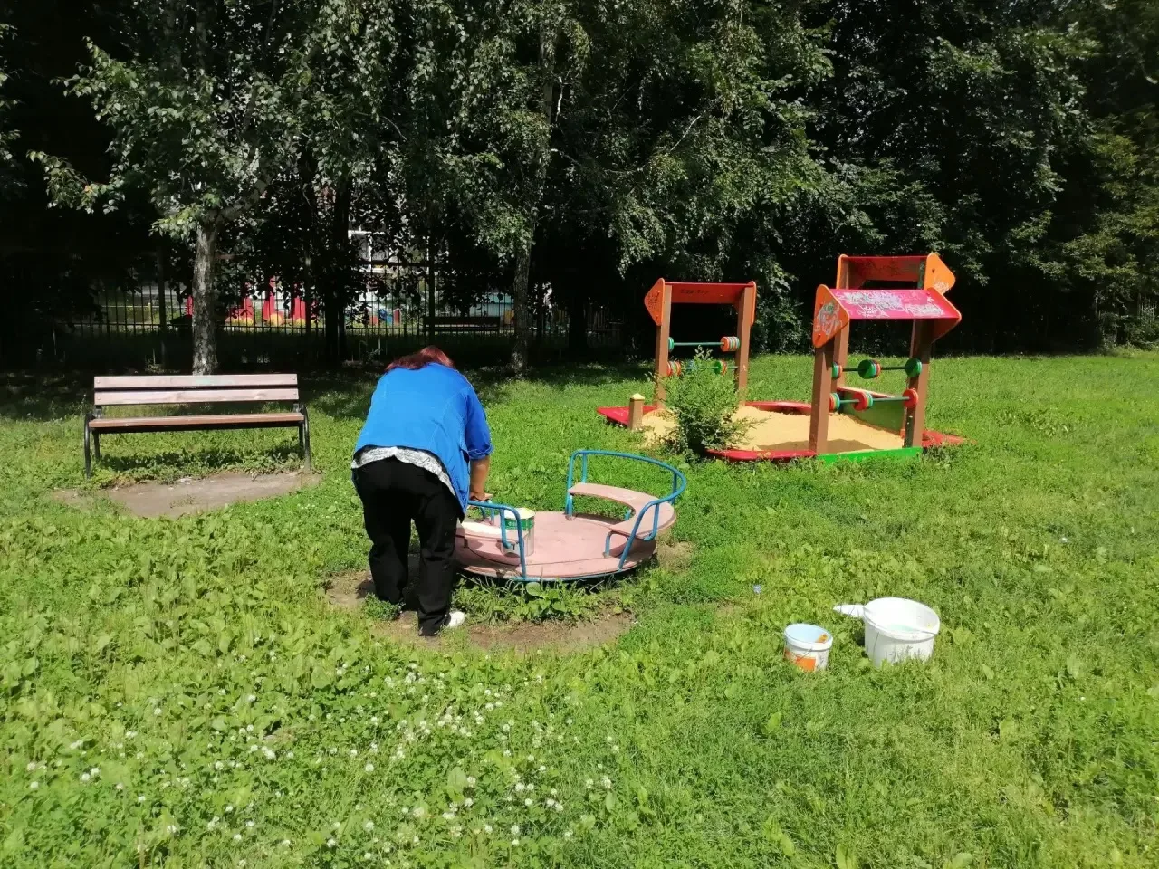 Даже самые небольшие детали во дворе создают уют ✨