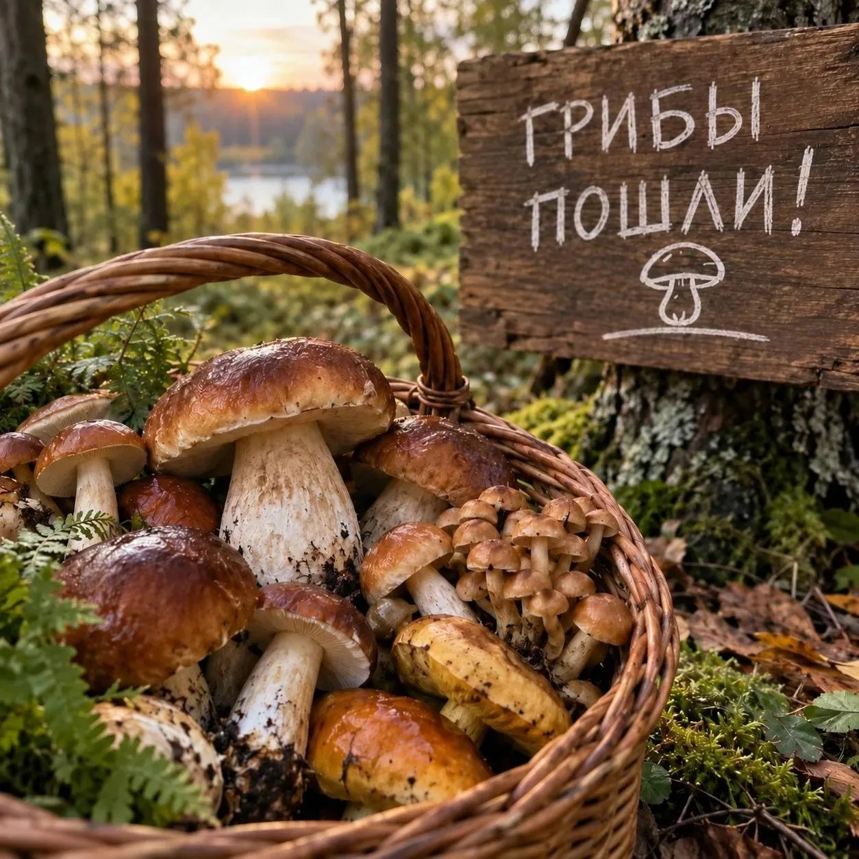 🌳🌲В лесах Московской области сложились почти идеальные условия для активного роста гр...