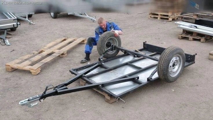 Требуется сборщик прицепов к легковым автомобилям.