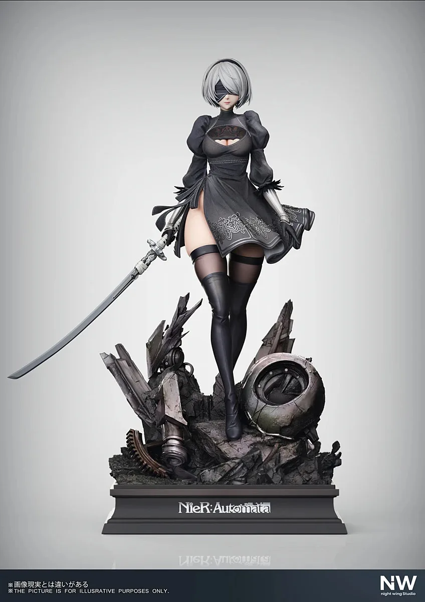 Статуя 2B - NieR:Automata от Night Wing Studio