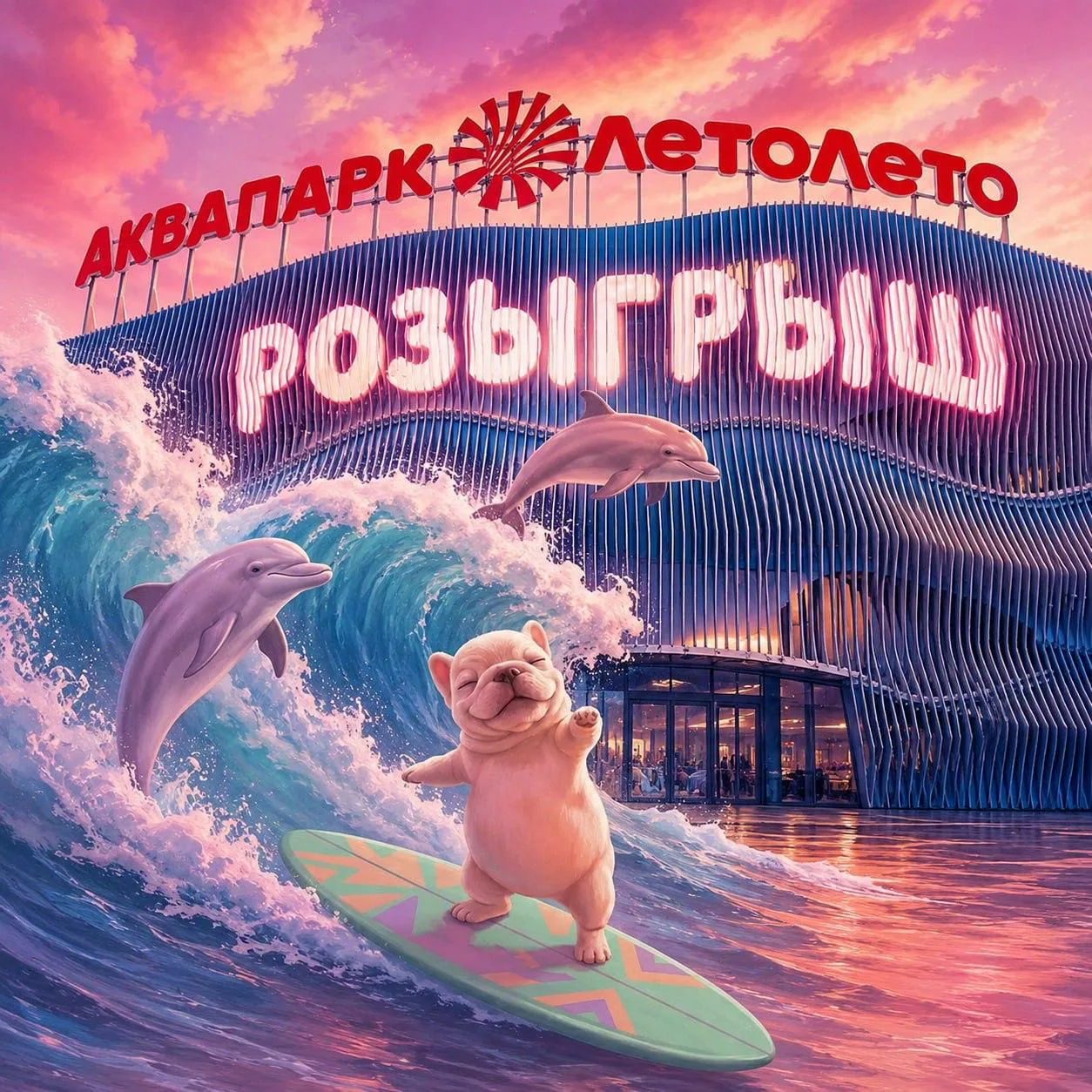 🏄 Дарим 3 сертификата в крутейший аквапарк Тюмени — ЛетоЛето!