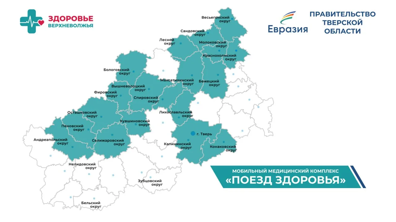 Проект «Здоровье Верхневолжья» уже принял 10 467 жителей региона
