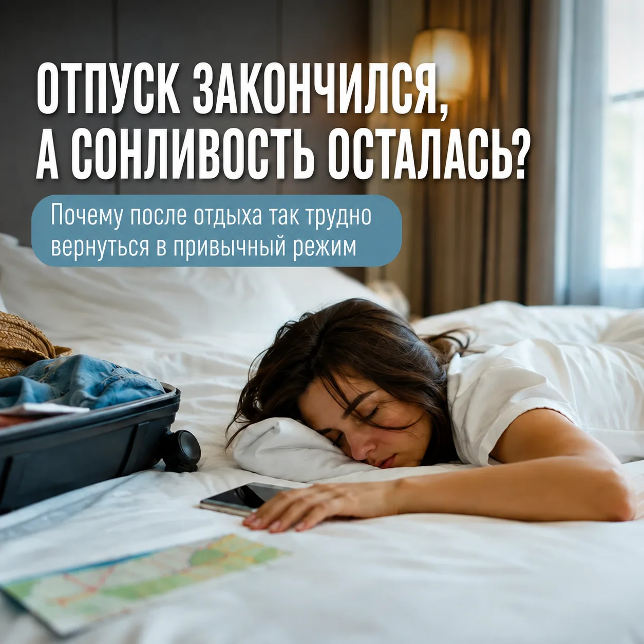 Отпуск закончился, а организм как будто об этом не предупредили? 🥱