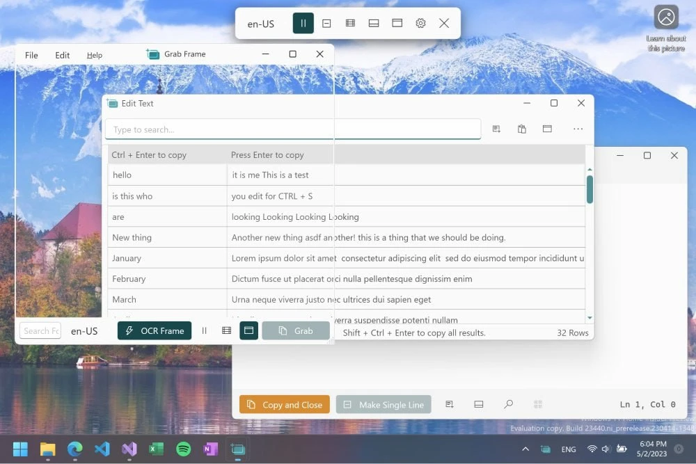 Text Grab — быстро и легко используйте оптическое распознавание символов в Windows с по...