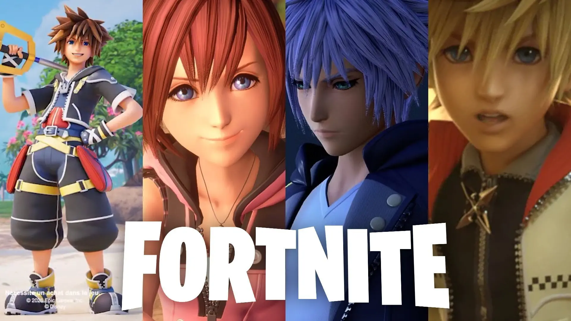 ТИЗЕР KINGDOM HEARTS x FORTNITE, а также персонажи, которые появятся на этой неделе во ...