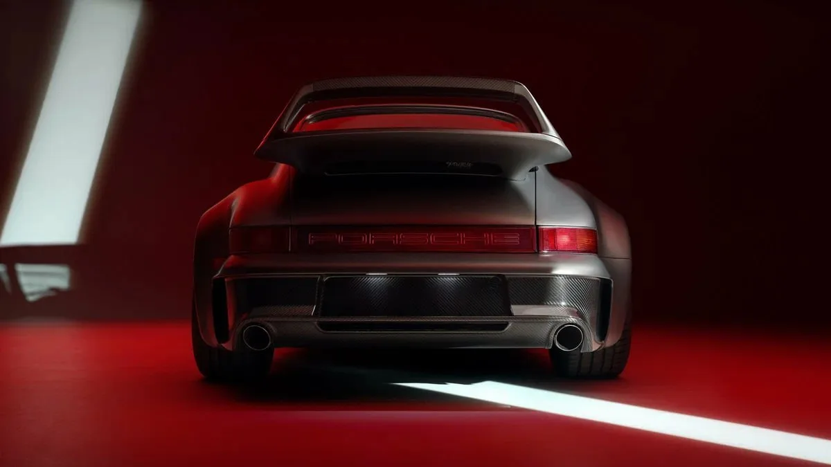 Классический Porsche 911 сделали карбоновым.  Немецкая компания Pogea Motors представила рестомод на