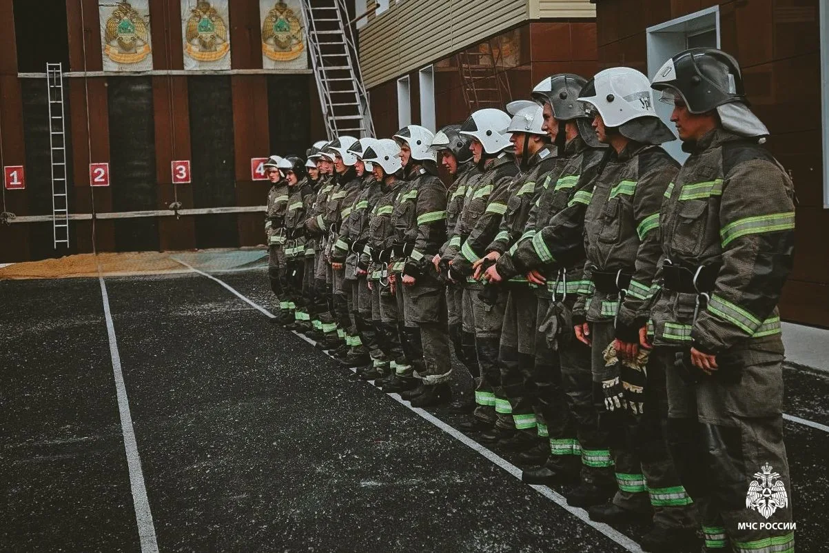 Курсанты Уральского института ГПС МЧС России приняли участие в пожарном кроссфите «Душа России»🇷🇺
