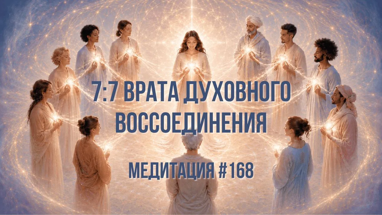 [Медитация #168] 7:7 Врата Духовного Воссоединения