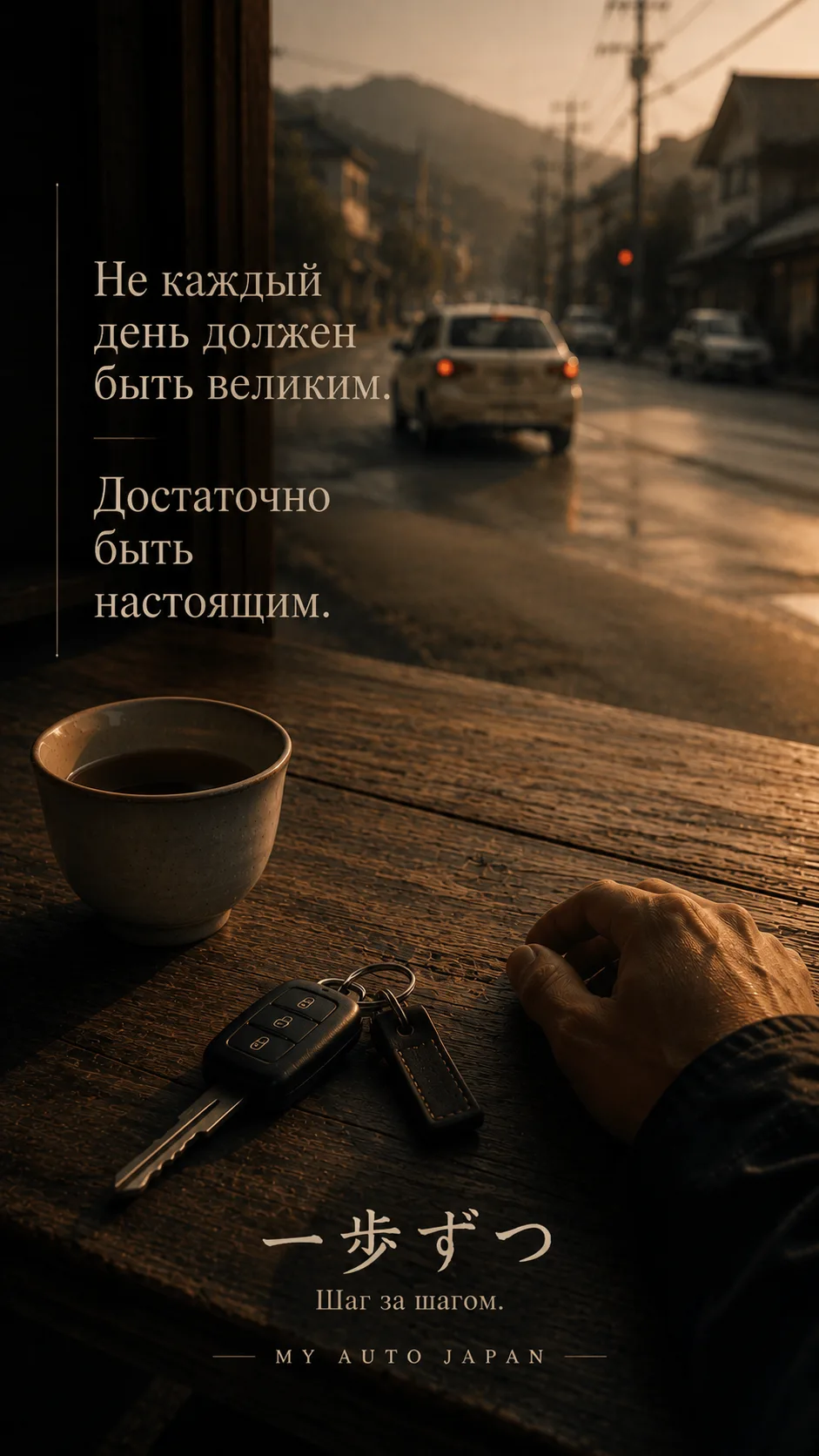 ☀️MY AUTO 
 ПЯТНИЦА — Икигай недели

Курсы MY AUTO на сегодня:
🇺🇸 USD SWIFT — 77,00 ₽
🇯🇵 JPY 100