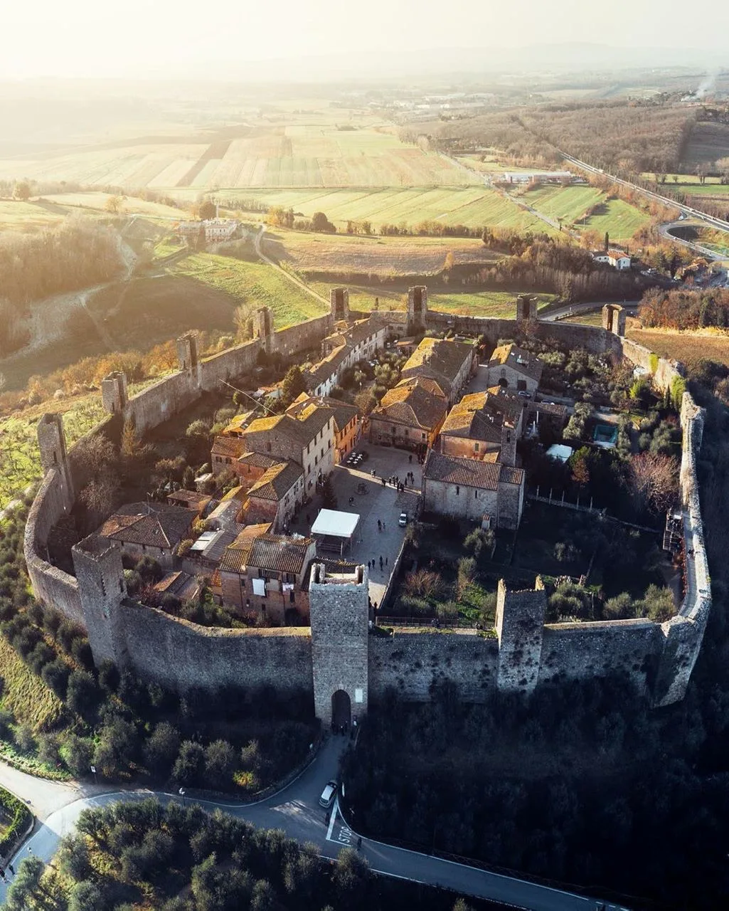 Город крепость в Италии 🇮🇹