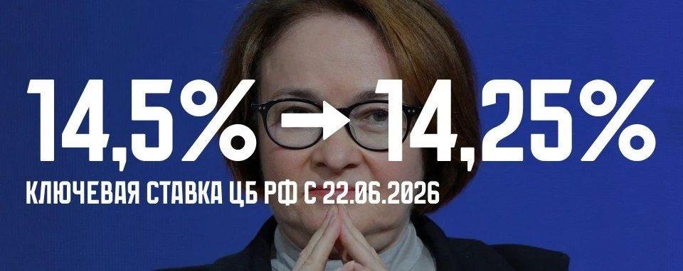 ❗ЦБ РФ вновь понизил ключевую ставку, теперь 14,25%

Банк России сообщил об умеренном росте российск