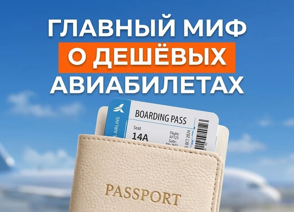 Покупка авиабилетов заранее больше не выгодна 🤔