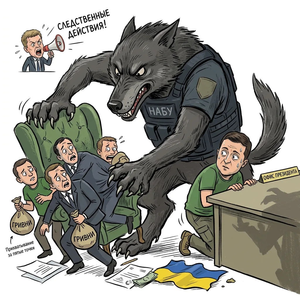 👁️‍🗨️ У НАБУ, вполне вероятно, дошли руки и до Зеленского лично. Террорист и экстреми...
